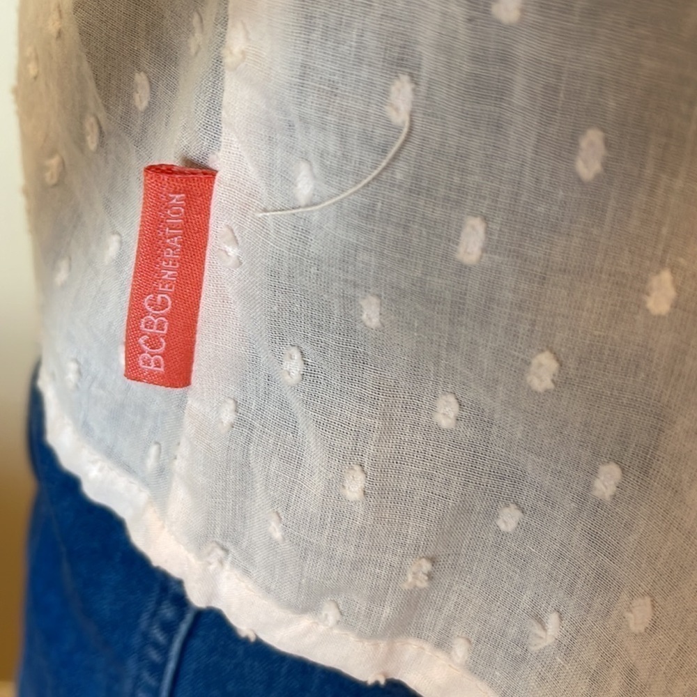 - BCBGeneration Strappy 100 Cotton Tank. D/66/A1269 - Picture 5 of 7